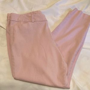 Old navy pink ankle pants